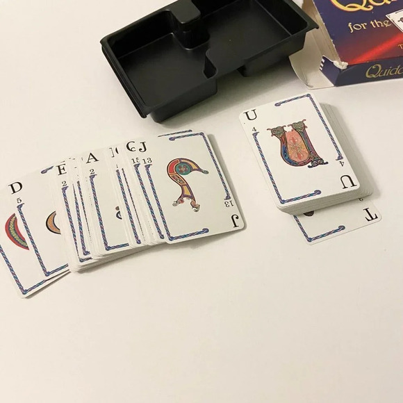 Vintage 1998 Quiddler Card Game For The Fun Of Words The Short Word Game - Picture 4 of 12